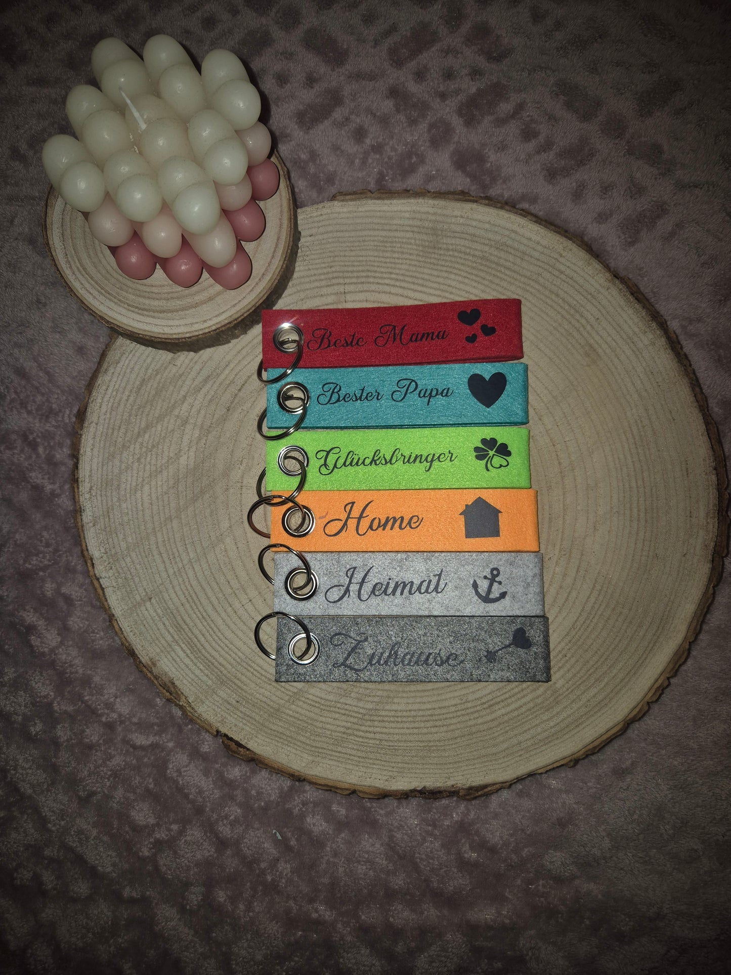 Filz-Schlüsselanhänger