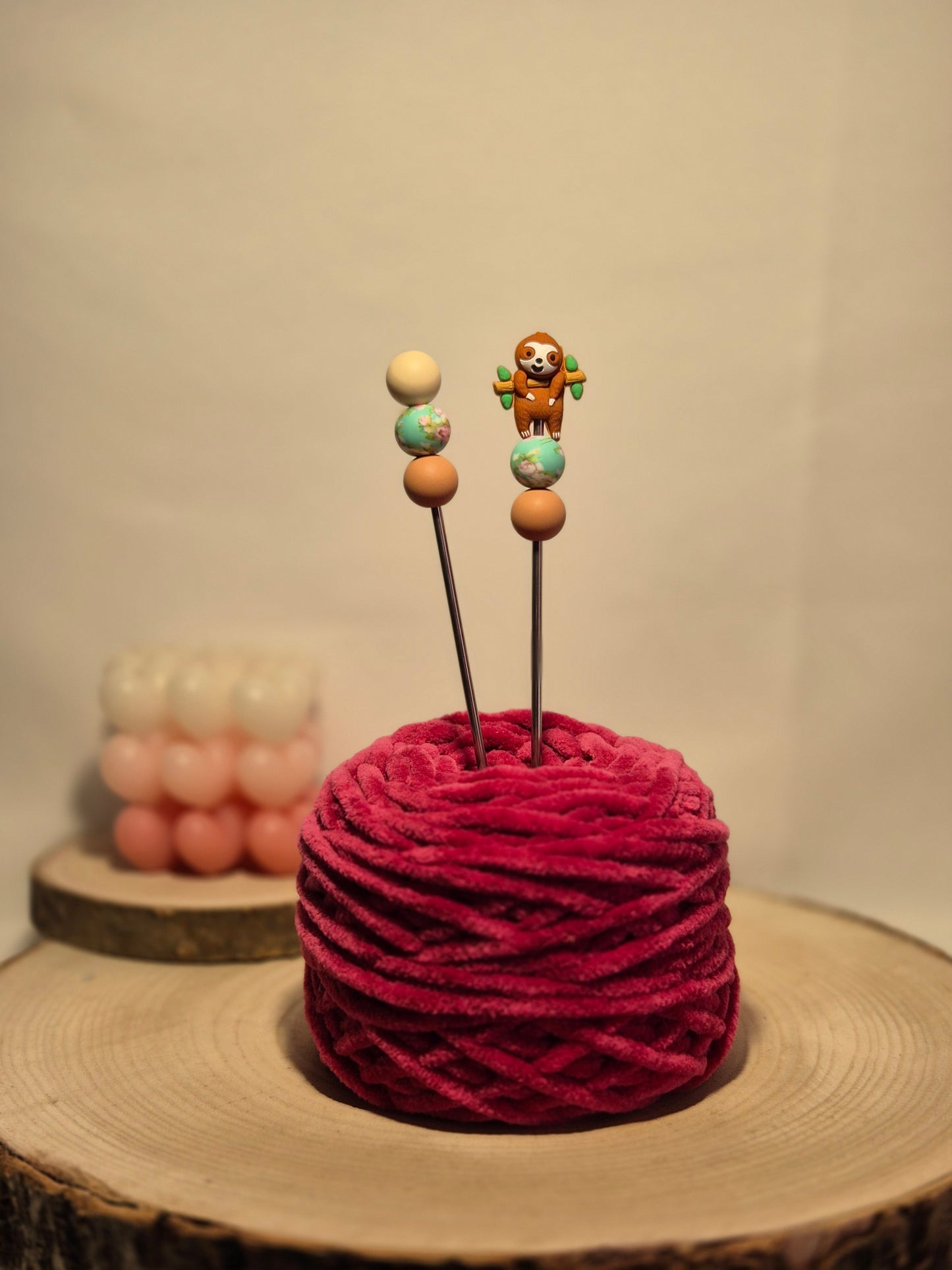 Faultier Amigurumi-Sticks