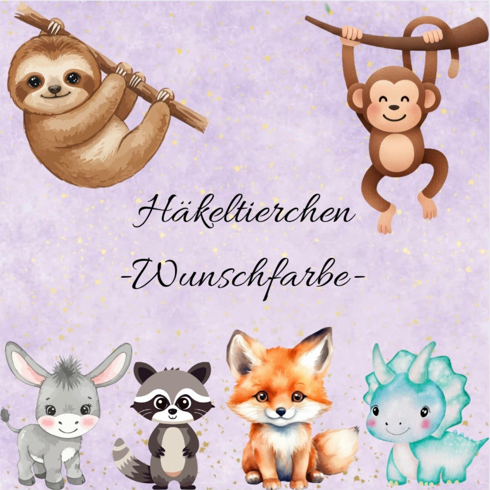 Häkeltierchen - Wunschfarben