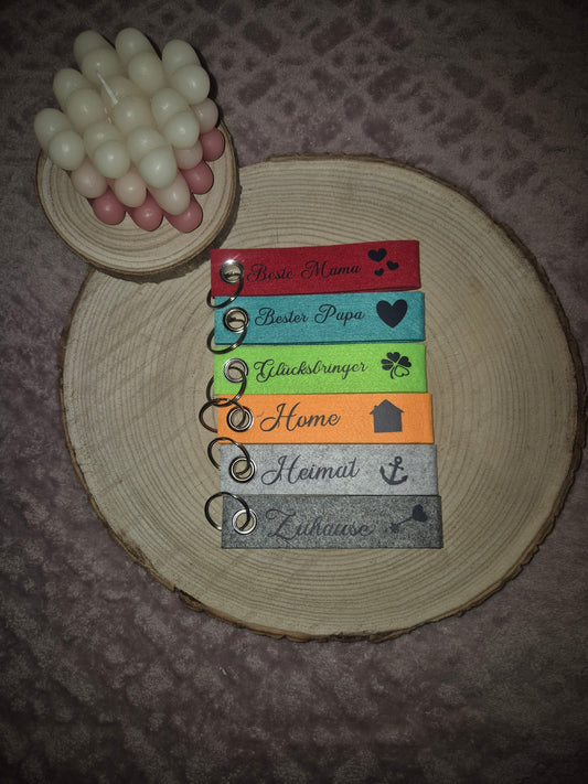 Filz-Schlüsselanhänger