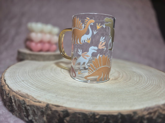 Glastasse oranger Henkel Dinos
