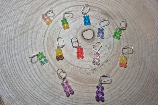 Maschenmarkierer Bärchen zufällig