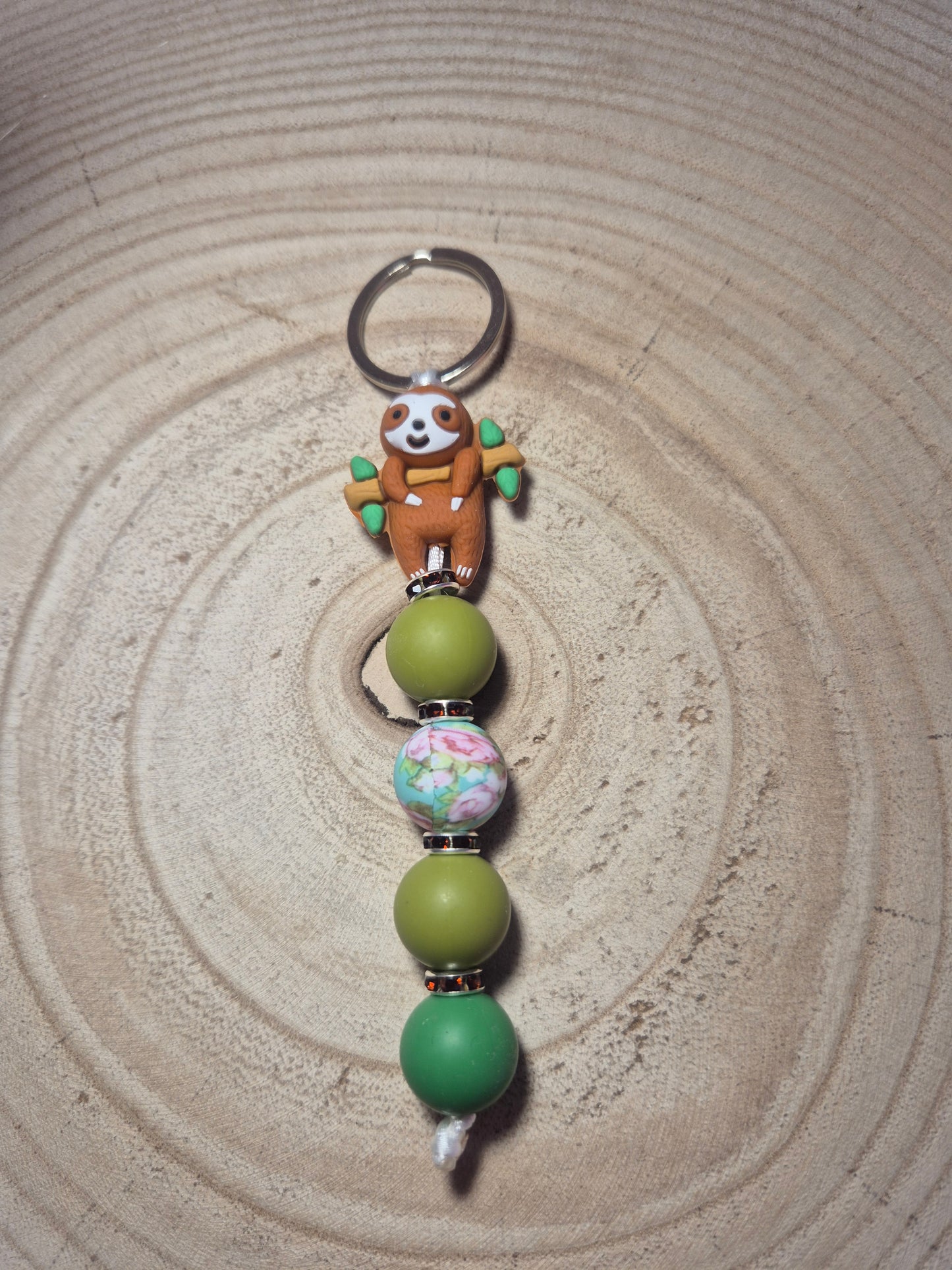 Faultier Schlüsselanhänger