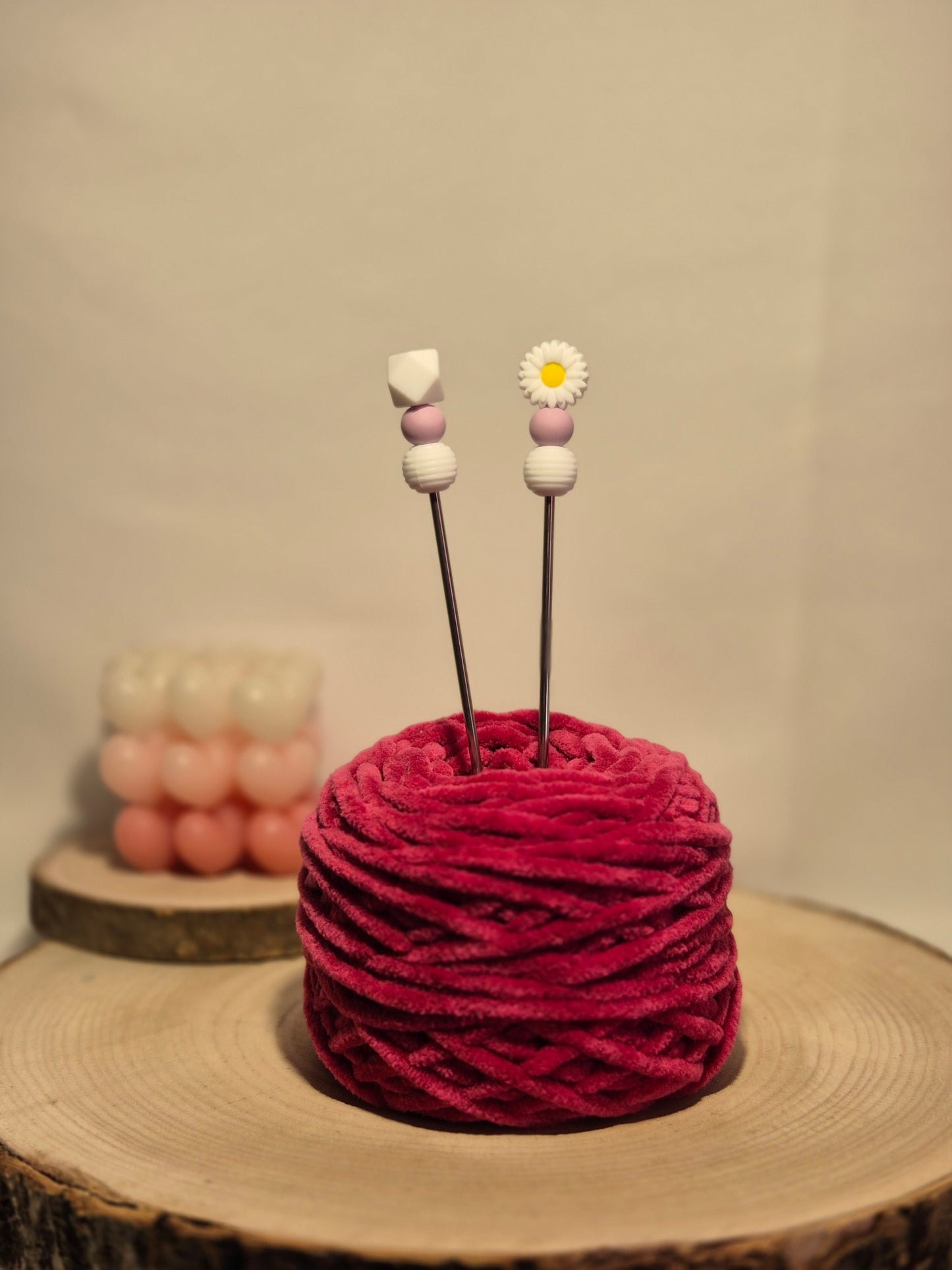 Blume Amigurumi-Sticks