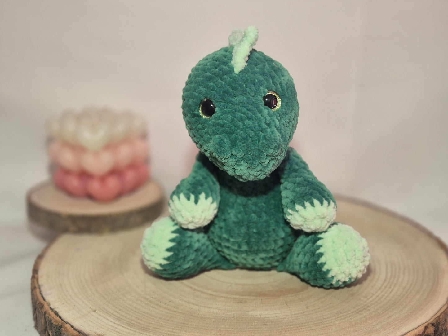 Stegosaurus  Amigurumi gehäkelt