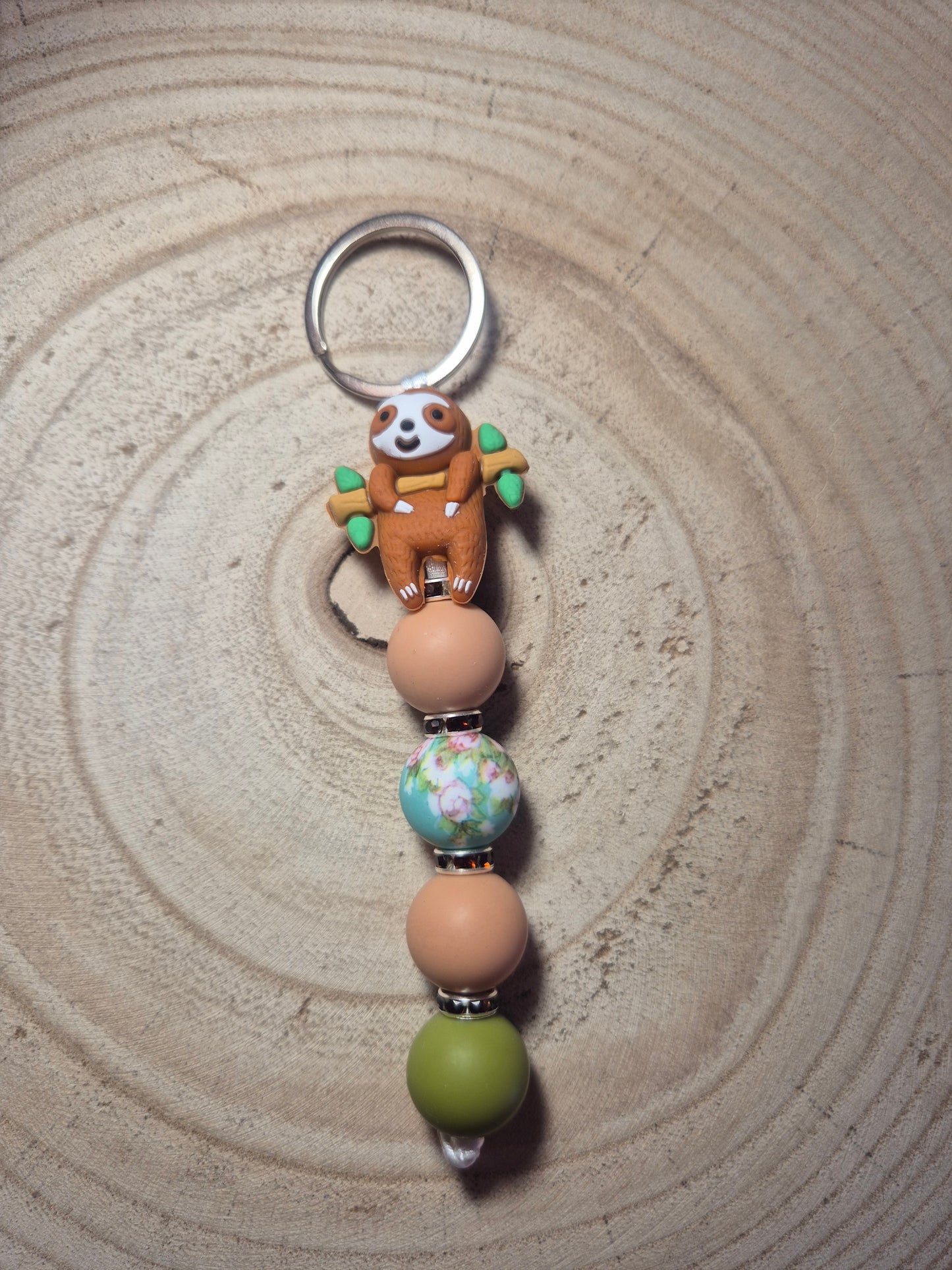 Faultier Schlüsselanhänger