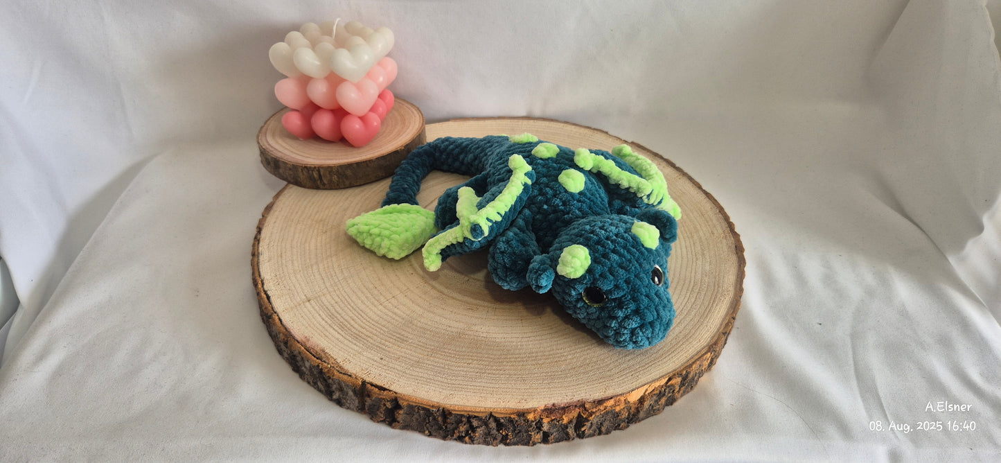 Drache Amigurumi - Wunschfarben