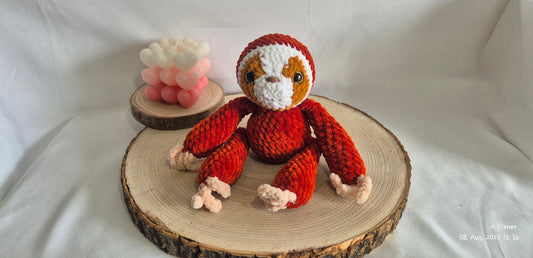 Faultier Amigurumi gehäkelt
